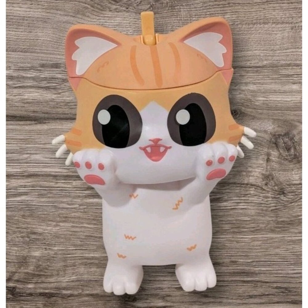 AMC The Marvel Flerkitten Cup Movie Orange Tabby Drink Sippy Flerkin Alien Promo
